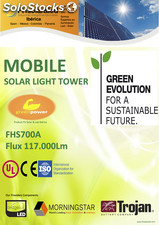 Torre solar de iluminacion / solar lighting tower FHS700A