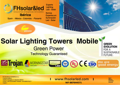 Torre solar de iluminacion / solar lighting tower FHS700A - Foto 5
