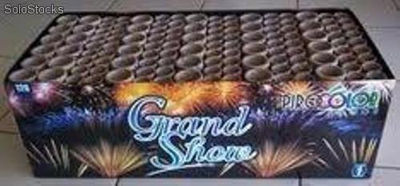 Torta Grand Show 126 tubos- Fogos Pirocolor