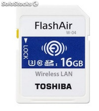 Toshiba FlashAir w-04 sdhc 16GB uhs-i Class 3 thn-NW04W0160E6