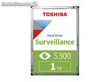 Toshiba hdd S300 Surveillance 1TB 5700rpm Sata iii 64MB (d) HDWV110UZSVA