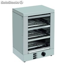 Tostador profesional 3 pisos slimline con temporizador te3t