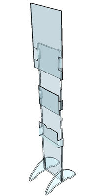 totem modulable plexiglass - Photo 2