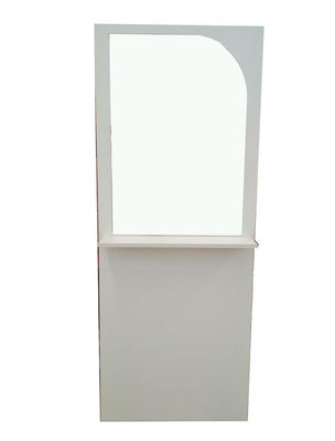 Toucador Cabeleireiro Estilo Clássico com Espelho Modelo TC-07 - branco