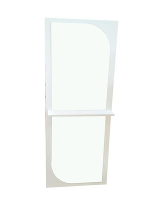 Toucador de Cabeleireiro de estilo clássico com espelho completo TC-08 - branco