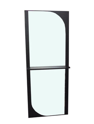 Toucador de Cabeleireiro de estilo clássico com espelho completo TC-08 - preto