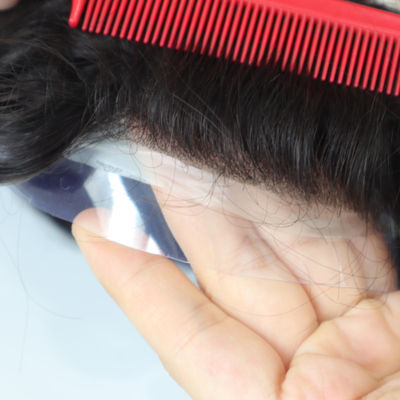Toupee capelli veri per l&amp;#39;uomo, hair piece for man - Foto 3