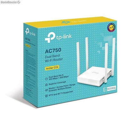 Tp-link AC750 dual-band wi-fi router - routeur
