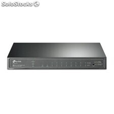 Tp-link Switch 8 ports Gigabit smart poe avec 2 ports sfp slots