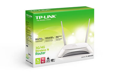 Tp-link tl-MR3420 - Routeur Wireless N300 3G/3.75G 4 Ports lan 10/100 1 Port wan
