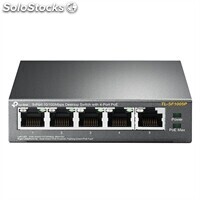 Tp-link tl-SF1005P Switch 5x10-100Mbps 4xPoE Metal