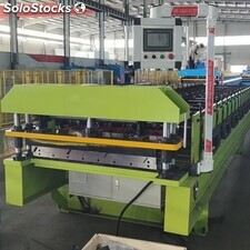 TR4 TR5 TR6 Metal Roofing Sheet Trapezoid Profile Roll Forming Machine for Peru