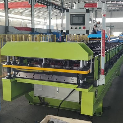 TR4 TR5 TR6 Metal Roofing Sheet Trapezoid Profile Roll Forming Machine for Peru