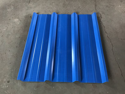 TR4 TR5 TR6 Metal Roofing Sheet Trapezoid Profile Roll Forming Machine for Peru - Foto 4