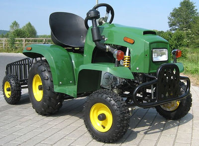 Tractor 110cc con remolque y cambio automático + mar - Foto 2