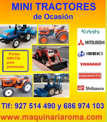 Tractor Hinomoto C174 con pala y fresa - Foto 4
