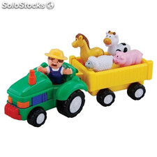 Tractor Interactivo Infantil con Animales