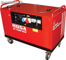 Tragbarer Stromerzeuger mosa ge 7500 hsx-eas