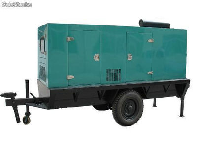 trailer/mobile diesel generator set/ Geradores Diesel
