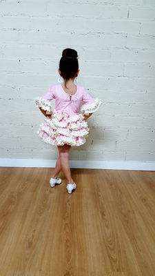 Traje flamenca corto niña 3 - Foto 3