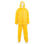 Traje impermeable color amarillo, 2 pzas Talla XL (58 - 120 mm) SILVERLINE - Foto 3