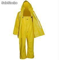 Traje impermeable gaucho amarillo pesado