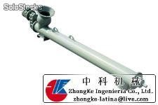 Transportador de tornillo por minerial , apoyada por china zhongke