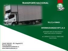 transporte de mercancías a nivel nacional.