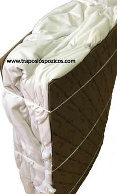 Trapos de limpieza sábana blanca algodón 100% - Foto 2