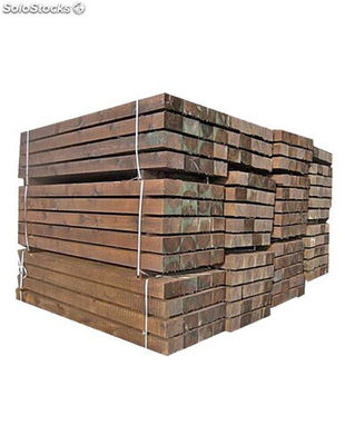 Traviesas de madera tratada varias medidas seleccione precio por unidad