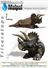 Triceratops Bench Art. No. m 092