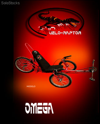 Tricicletas velo-raptor triker modelo omega