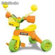 Triciclo naranja/verde - rodados