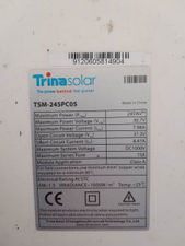 Trina solar tsm 245 PC05
