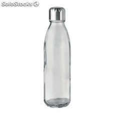 Trinkflasche Glas 650 ml transparent grau MIMO9800-27