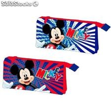 Triple crayon Mickey Mouse cas (assorties)