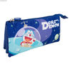 Triplo astuccio scuola Doraemon Space