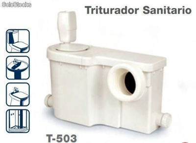Triturador para wc Jimten Ciclon fit blanco 75501 para dos aparatos sanitarios