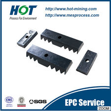 Trituradora de alta aleación de acero de la placa de revestimiento de desgaste