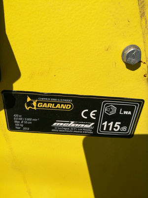 Trituradora garland chipper 1280G - Foto 3