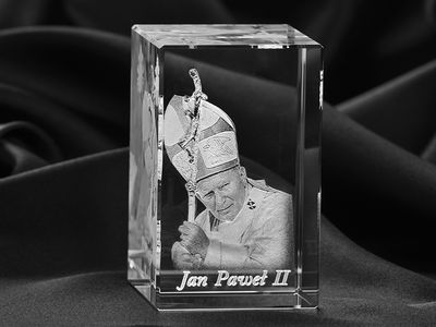 Trójwymiarowe zdjęcie Jana Pawła II - Zdjęcie 2