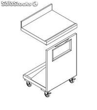 Trolley Modul mit Oberteil für leere Flasche 60 x 70