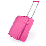 Trolley ou valise DUNANT pliable en polyester 300D. Disponible en 4 couleurs. - Photo 3