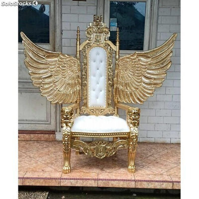 trône baroque doré modèle angel