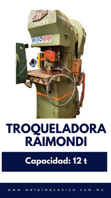 Troqueladora Nuemática Raimondi 12 toneladas - Foto 3