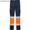 Trousers daily stretch hv s/46 navy blue/fluor orange ROHV93125955223 - 1