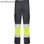 Trousers daily stretch hv s/50 navy blue/fluor yellow ROHV93126155221 - Photo 2