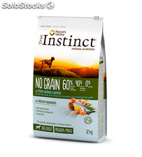 True Instinct No Grain Medium - Maxi con Salmón 12.00 Kg