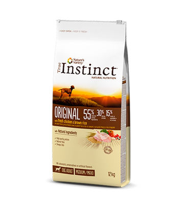 True Instinct Original Medium - Maxi Pollo 12.00 Kg