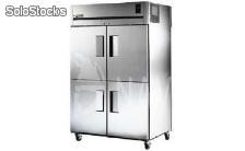 True tr2rpt-4hs-2g pass thru refrigerator, all stainless, half solid front/glass rear door, 56-cuft - cod. produto nv2401